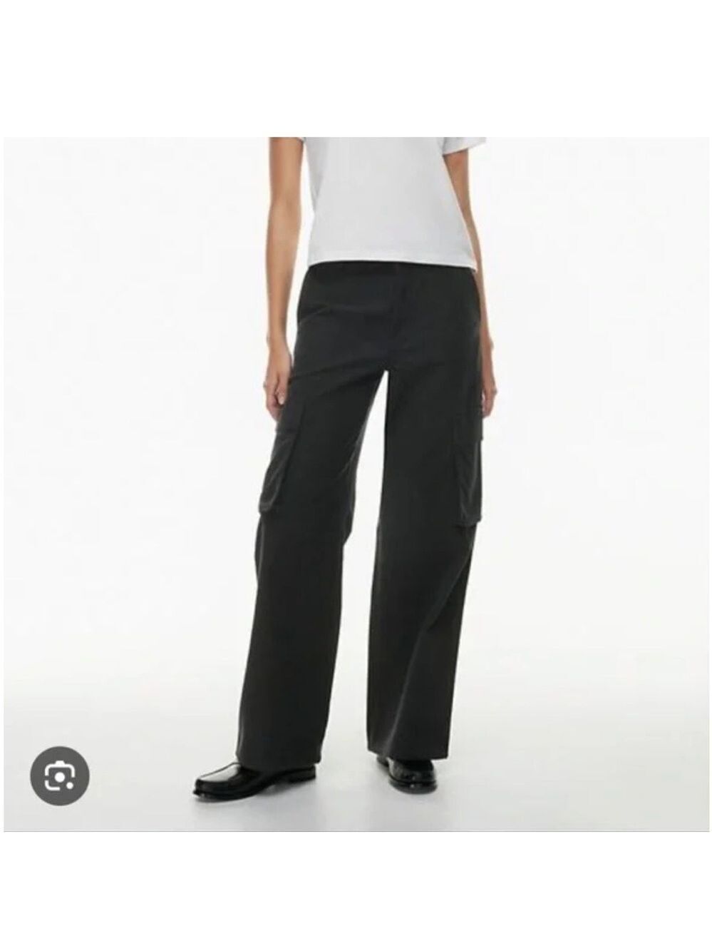 Aritzia Wilfred Free Highway Cargo Pant in Black Sz 8
